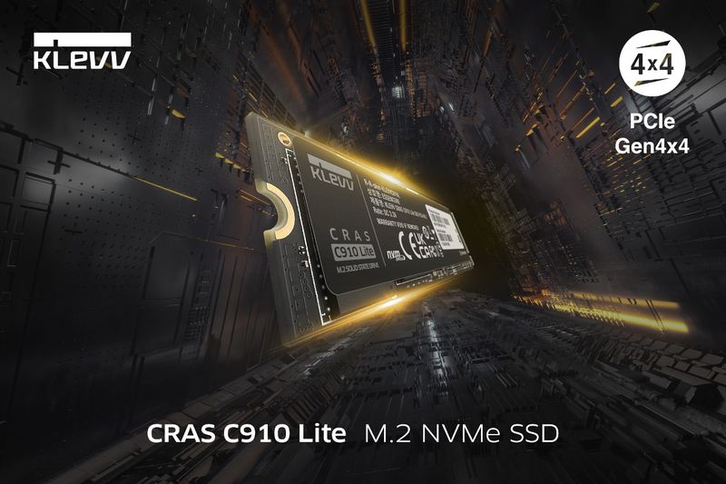 科賦推出全新CRAS C910 Lite M.2 NVMe固態硬碟 | 4Gamers