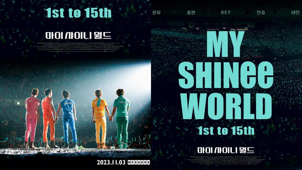 人氣男團SHINee出道15週年紀念電影《MY SHINee WORLD》將在11月初上映，珍貴的五人合體海報公開！ – KSD 韓星網 (電影)